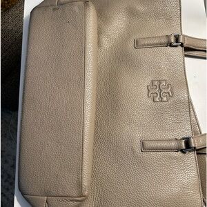 Tory Burch Tote with tassels French Gray